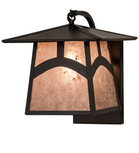 Luma-Spec Lighting 86834 - 12" Wide Stillwater Hill Top Curved Arm Wall Sconce