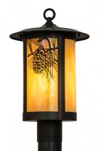 Luma-Spec Lighting 90576 - 10"W Fulton Winter Pine Post Mount