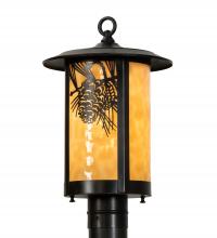 Luma-Spec Lighting 90592 - 10" Wide Winter Pine Post Mount