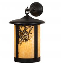 Luma-Spec Lighting 91100 - 12" Wide Fulton Pine Cone Hanging Wall Sconce