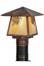 Luma-Spec Lighting 92520 - 8"Sq Stillwater Winter Pine Post Mount