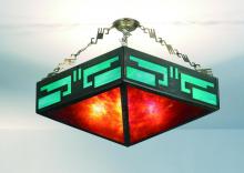 Luma-Spec Lighting 98048 - 24"Sq Southwest Mission Semi-Flushmount