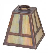 Luma-Spec Lighting 98091 - 6"Sq "T" Mission Shade