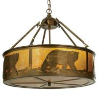 Luma-Spec Lighting 98440 - 22" Wide Lone Bear Inverted Pendant