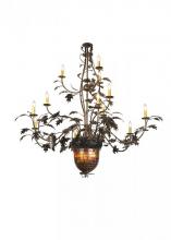 Luma-Spec Lighting 98524 - 60" Wide Greenbriar Oak 12 Arm Chandelier