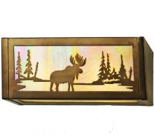 Luma-Spec Lighting 98902 - 16"W Moose at Lake Vanity Light
