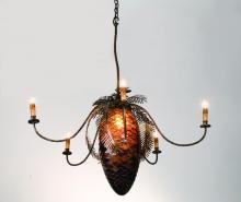 Luma-Spec Lighting 98970 - 36" Wide Pinecone 5 Light Chandelier