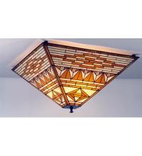 Luma-Spec Lighting 99018 - 30" Square Valencia Mission Flushmount