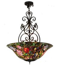 Luma-Spec Lighting 99163 - 38"W Tiffany Rosebush Inverted Pendant