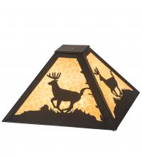 Luma-Spec Lighting 99200 - 24" Square Lone Deer Shade