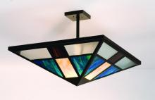 Luma-Spec Lighting 99209 - 30" Square Polaris Semi-Flushmount