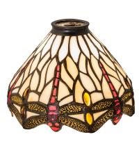 Luma-Spec Lighting 99247 - 7" Wide Tiffany Hanginghead Dragonfly Shade