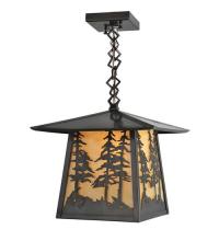 Luma-Spec Lighting 99530 - 12"Sq Stillwater Tall Pines Ceiling Pendant