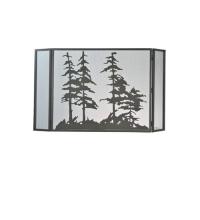 Luma-Spec Lighting 99675 - 50"W X 30"H Tall Pines Fireplace Screen