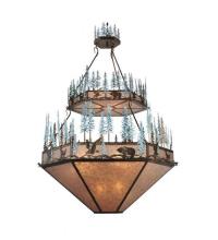 Luma-Spec Lighting 99685 - 60" Wide Wildlife at Pine Lake 2 Tier Inverted Pendant
