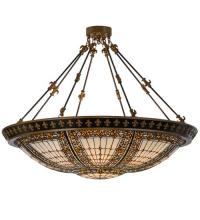 Luma-Spec Lighting 99693 - 45" Wide Fleur-de-lis Semi-Flushmount