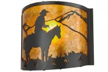 Luma-Spec Lighting 99773 - 12"W Cowboy Wall Sconce