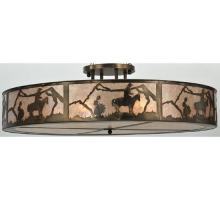 Luma-Spec Lighting 99865 - 48" Wide Cowboy Semi-Flushmount