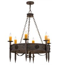 Luma-Spec Lighting 115167 - 36"W Calandra 6 LT Chandelier