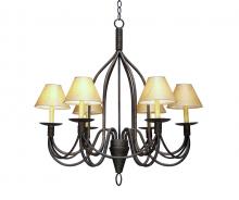 Luma-Spec Lighting 115263 - 32" Wide Bell 6 Light Chandelier