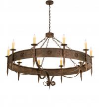 Luma-Spec Lighting 115623 - 66" Wide Calandra 10 Light Chandelier
