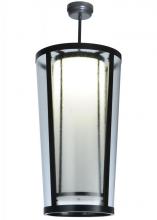 Luma-Spec Lighting 116108 - 21"W Cilindro Tapered Semi-Flushmount