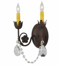 Luma-Spec Lighting 117352 - 10"W Antonia 2 LT Wall Sconce