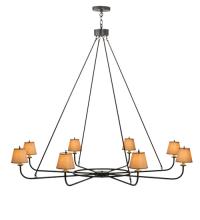 Luma-Spec Lighting 118614 - 62"W Brach Ring 8 LT Chandelier