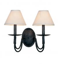 2nd Avenue Designs Blue 119083 - 16" Wide Bell 2 Light Wall Sconce