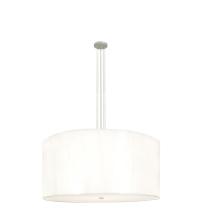 Luma-Spec Lighting 122398 - 36"W Cilindro White Cotton Pendant