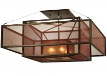 Luma-Spec Lighting 125236 - 36"Sq Quadrato Umador Semi-Flushmount