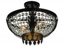 Luma-Spec Lighting 130636 - 16" Wide Chrisanne Crystal Flushmount