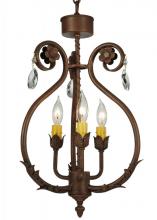 Luma-Spec Lighting 132457 - 12"W Antonia 3 LT Chandelier