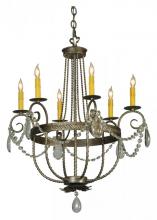 Luma-Spec Lighting 133148 - 28.5"W Antonia 6 LT Crystal Chandelier