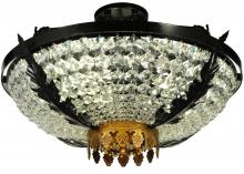 Luma-Spec Lighting 133484 - 24" Wide Chrisanne Crystal Flushmount