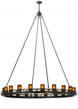 2nd Avenue Designs Blue 133495 - 60"W Barbury 20 LT Chandelier