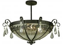 Luma-Spec Lighting 135848 - 24"W Florentine Semi-Flushmount