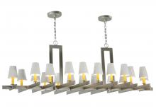 Luma-Spec Lighting 137121 - 72" Long Dante 20 Light Oblong Chandelier