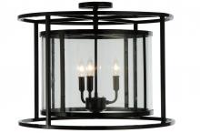 Luma-Spec Lighting 139845 - 22"W Kitzi Cilindro Flushmount