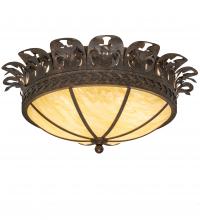 Luma-Spec Lighting 142491 - 28" Wide Crowne Flushmount