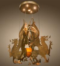 Luma-Spec Lighting 142893 - 80"W Dragos Pendant