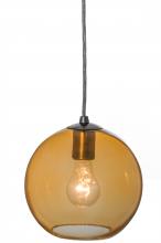 Luma-Spec Lighting 144333 - 8"W Bola Amber Mini Pendant