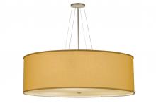 Luma-Spec Lighting 144954 - 36"W Cilindro Honey Bombay Textrene Semi-Flushmount
