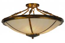 Luma-Spec Lighting 148570 - 31"W Commerce Semi-Flushmount