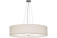 Luma-Spec Lighting 151078 - 36" Wide Cilindro White Textrene Pendant