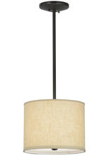 Luma-Spec Lighting 151434 - 14"W Cilindro Beige Textrene Pendant