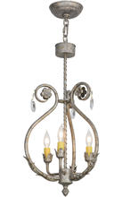 Luma-Spec Lighting 151743 - 12"W Antonia 3 LT Chandelier