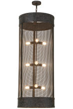Luma-Spec Lighting 153276 - 24"W Cilindro Cage 9 LT Pendant