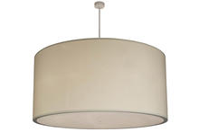 Luma-Spec Lighting 154708 - 72"W Cilindro White Textrene Pendant