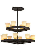 Luma-Spec Lighting 156085 - 57"W Loxley Piedmont 14 LT Two Tier Chandelier